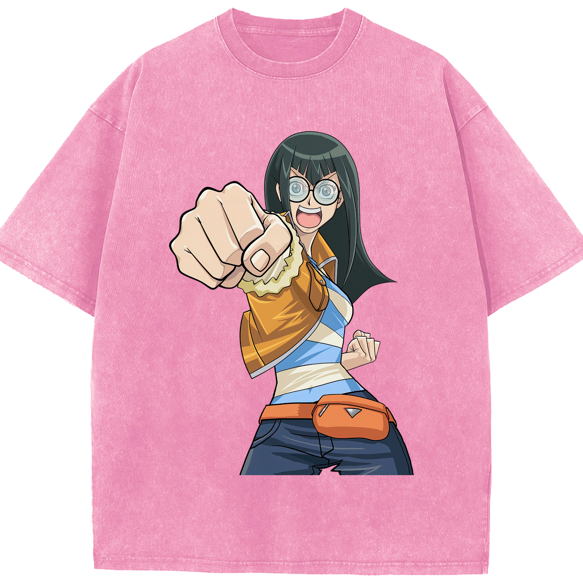 （画像用） 遊☆戯☆王 Yu-Gi-Oh! 綿100% ヴィンテージ風 半袖Tシャツ（フロントプリント）